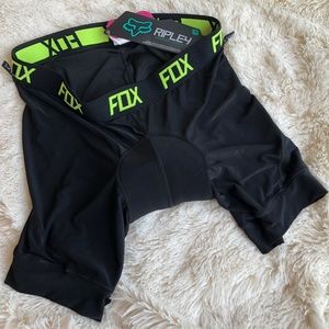 Womens Fox Performance Padded Bike Shorts